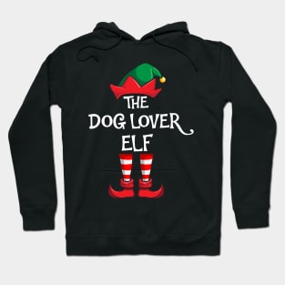 Dog Lover Elf Matching Family Christmas Hoodie